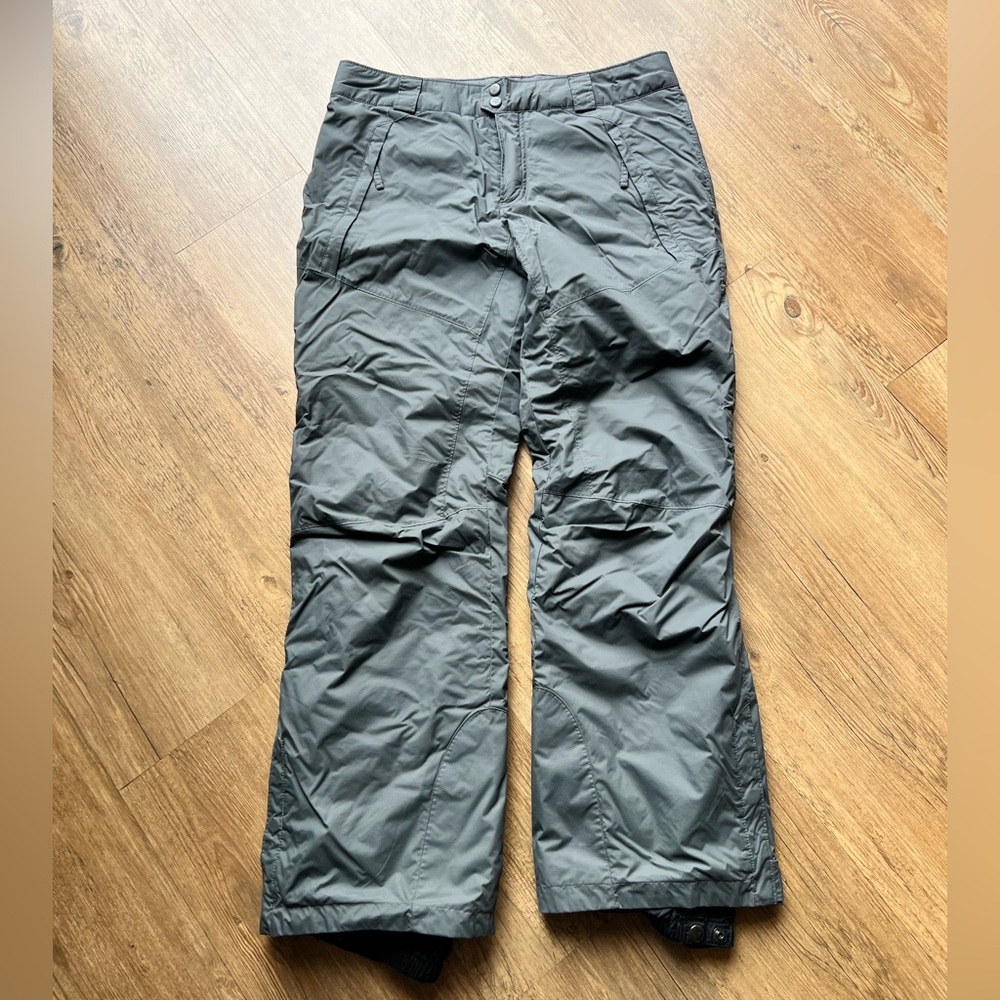 Columbia Ski Pants Adult Medium Grey Snowboard Womens